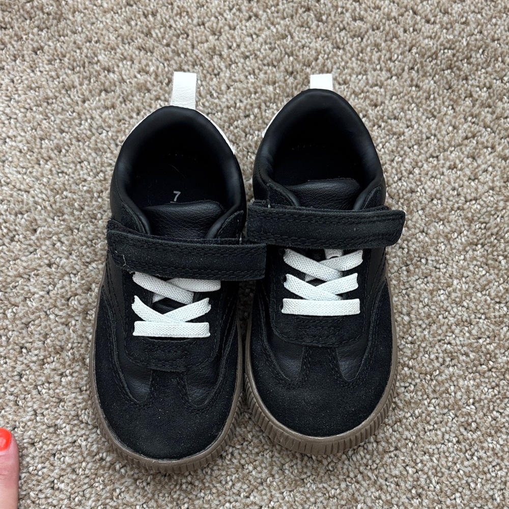 Carter's Black and White Kids Sneakers